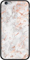 iPhone 6s Hoesje TPU Case - Peachy Marble #ffffff