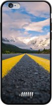 iPhone 6s Hoesje TPU Case - Road Ahead #ffffff