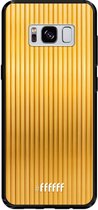 Samsung Galaxy S8 Hoesje TPU Case - Bold Gold #ffffff