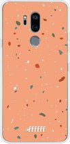 LG G7 ThinQ Hoesje Transparant TPU Case - Terrazzo N°10 #ffffff