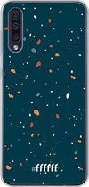 Samsung Galaxy A50s Hoesje Transparant TPU Case - Terrazzo N°9 #ffffff