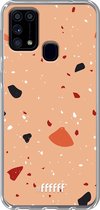 Samsung Galaxy M31 Hoesje Transparant TPU Case - Terrazzo N°5 #ffffff