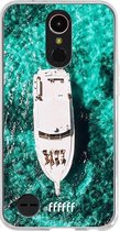 LG K10 (2017) Hoesje Transparant TPU Case - Yacht Life #ffffff