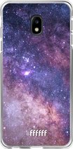 Samsung Galaxy J3 (2017) Hoesje Transparant TPU Case - Galaxy Stars #ffffff