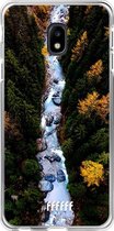 Samsung Galaxy J3 (2017) Hoesje Transparant TPU Case - Forest River #ffffff