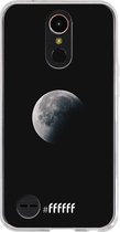 LG K10 (2017) Hoesje Transparant TPU Case - Moon Night #ffffff