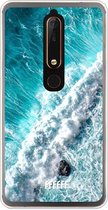 Nokia 6 (2018) Hoesje Transparant TPU Case - Perfect to Surf #ffffff