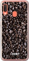 Samsung Galaxy A20e Hoesje Transparant TPU Case - Dark Roast #ffffff