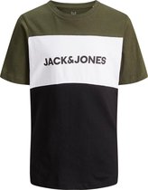 JACK&JONES JUNIOR JJELOGO Jongens T-Shirt - Maat 140