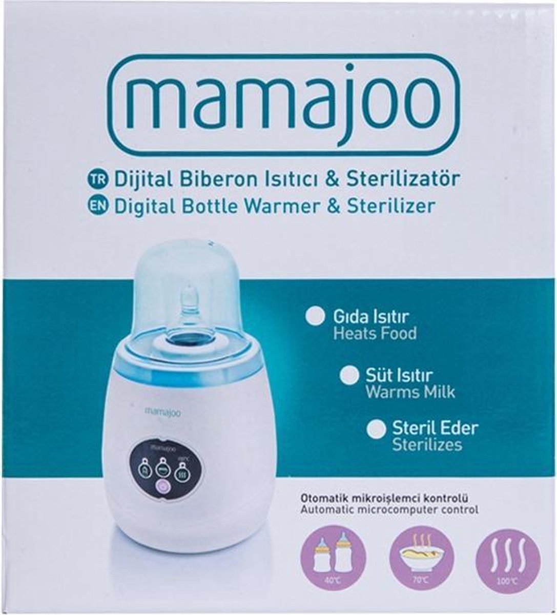 pour nouveau-nés Mamajoo Bouteille 3 fonctions Mama chauffe stérilisateur à vapeur Sans BPA Produits pour bébés