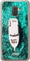 Samsung Galaxy A8 (2018) Hoesje Transparant TPU Case - Yacht Life #ffffff