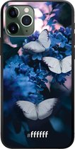 iPhone 11 Pro Hoesje TPU Case - Blooming Butterflies #ffffff