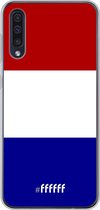 Samsung Galaxy A30s Hoesje Transparant TPU Case - Nederlandse vlag #ffffff