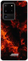 Samsung Galaxy S20 Ultra Hoesje Transparant TPU Case - Hot Hot Hot #ffffff