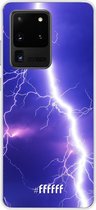 Samsung Galaxy S20 Ultra Hoesje Transparant TPU Case - Thunderbolt #ffffff
