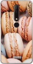 Nokia X6 (2018) Hoesje Transparant TPU Case - Macaron #ffffff