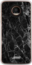 Motorola Moto Z Force Hoesje Transparant TPU Case - Shattered Marble #ffffff