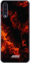 Samsung Galaxy A50s Hoesje Transparant TPU Case - Hot Hot Hot #ffffff