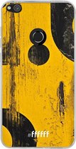 Huawei P8 Lite (2017) Hoesje Transparant TPU Case - Black And Yellow #ffffff