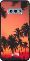 Samsung Galaxy S10e Hoesje TPU Case - Coconut Nightfall #ffffff