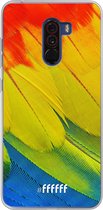 Xiaomi Pocophone F1 Hoesje Transparant TPU Case - Macaw Hues #ffffff