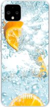 Google Pixel 4 XL Hoesje Transparant TPU Case - Lemon Fresh #ffffff