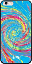 iPhone 6s Plus Hoesje TPU Case - Swirl Tie Dye #ffffff