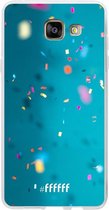 Samsung Galaxy A5 (2016) Hoesje Transparant TPU Case - Confetti #ffffff
