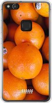 Huawei P10 Lite Hoesje Transparant TPU Case - Sinaasappel #ffffff