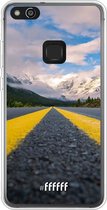 Huawei P10 Lite Hoesje Transparant TPU Case - Road Ahead #ffffff