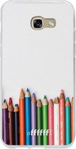 Samsung Galaxy A5 (2017) Hoesje Transparant TPU Case - Pencils #ffffff