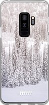 Samsung Galaxy S9 Plus Hoesje Transparant TPU Case - Snowy #ffffff