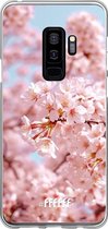 Samsung Galaxy S9 Plus Hoesje Transparant TPU Case - Cherry Blossom #ffffff
