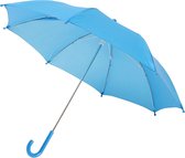Storm paraplu voor kinderen 77 cm doorsnede in het blauw - Windproof/stormproof paraplu