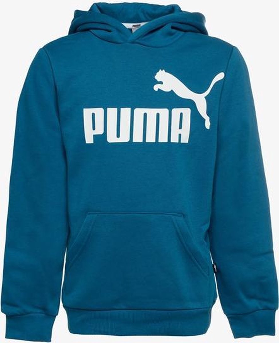 Puma Essential kinder sweater - Blauw - Maat 122/128 | bol.com