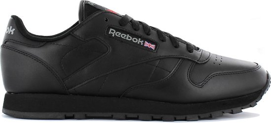 bol.com | Reebok Classic Leather Heren Sneakers Sport Casual Schoenen Zwart  2267 - Maat EU 48.5...