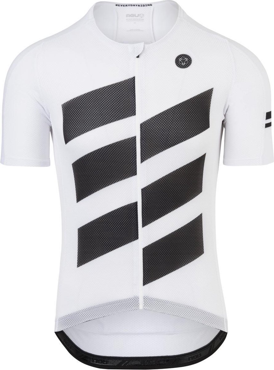 AGU High Summer Fietsshirt Trend Heren - Wit - XXXL | bol.com