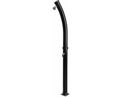 Alice's Garden Buitendouche CASCATA - solar buitendouche - met mengkraan - tank 20L - zwart