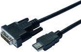 CONTINENTALE EDISON HDMI naar DVI kabel - 2m
