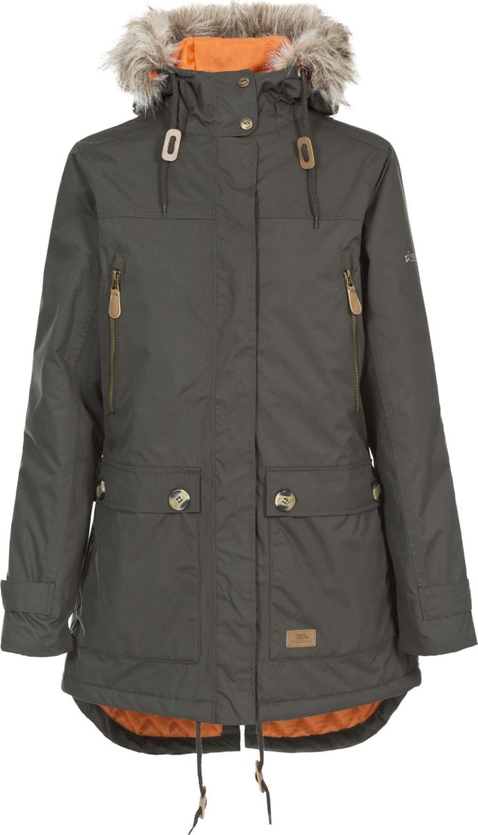 Trespass damesregenjas Clea Female Jkt Tp50 Dark Groen