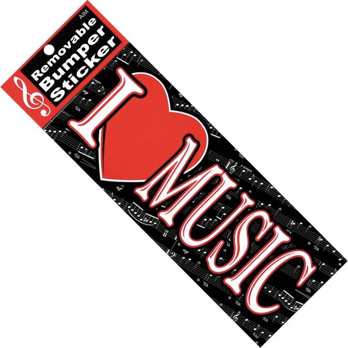 BumperSticker 'I Hart Music'