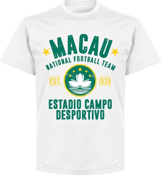 Macau Established T-shirt - Wit - S