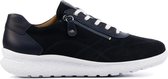 Hartjes Vrouwen Nubuck Lage sneakers / Damesschoenen 160362 - Blauw - Maat 37