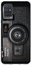 Casetastic Samsung Galaxy A71 (2020) Hoesje - Softcover Hoesje met Design - Camera 2 Print