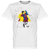 Backpost Messi Action T-Shirt - S