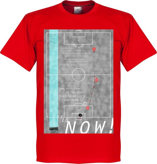 Pennarello Geoff Hurst 1966 Classic Goal T-Shirt - XXL