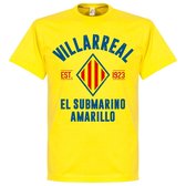 Villarreal Established T-Shirt - Geel - XXL