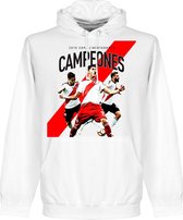 River Plate Copa Libertadores Campeones 2018 Hoodie - M