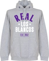 Real Madrid Established Hooded Sweater - Grijs - M