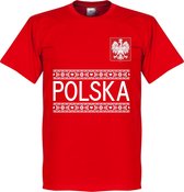Polen Team T-Shirt - Rood - S